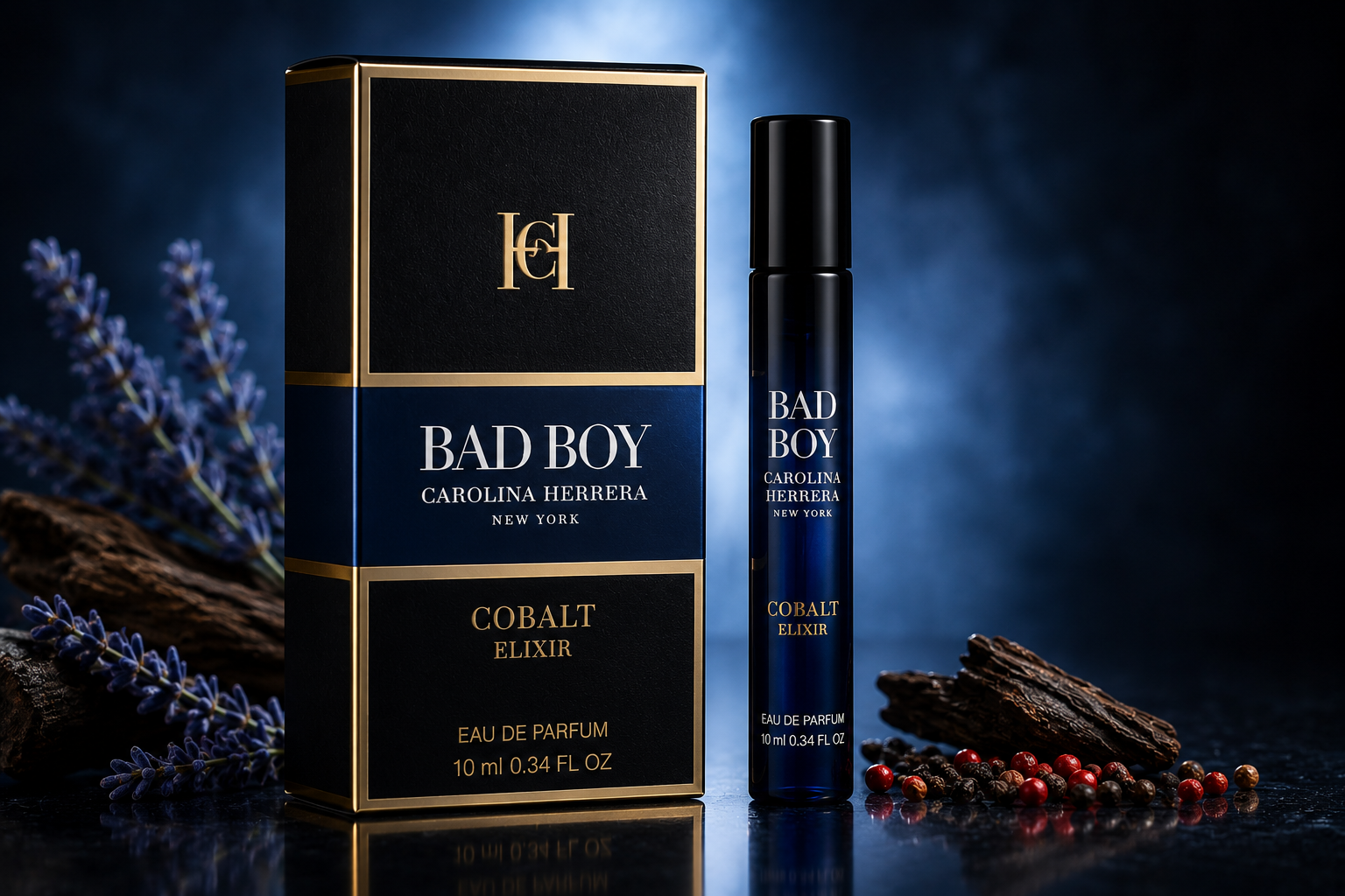 Carolina Herrera Bad Boy Cobalt Elixir 10ml Eau de Parfum